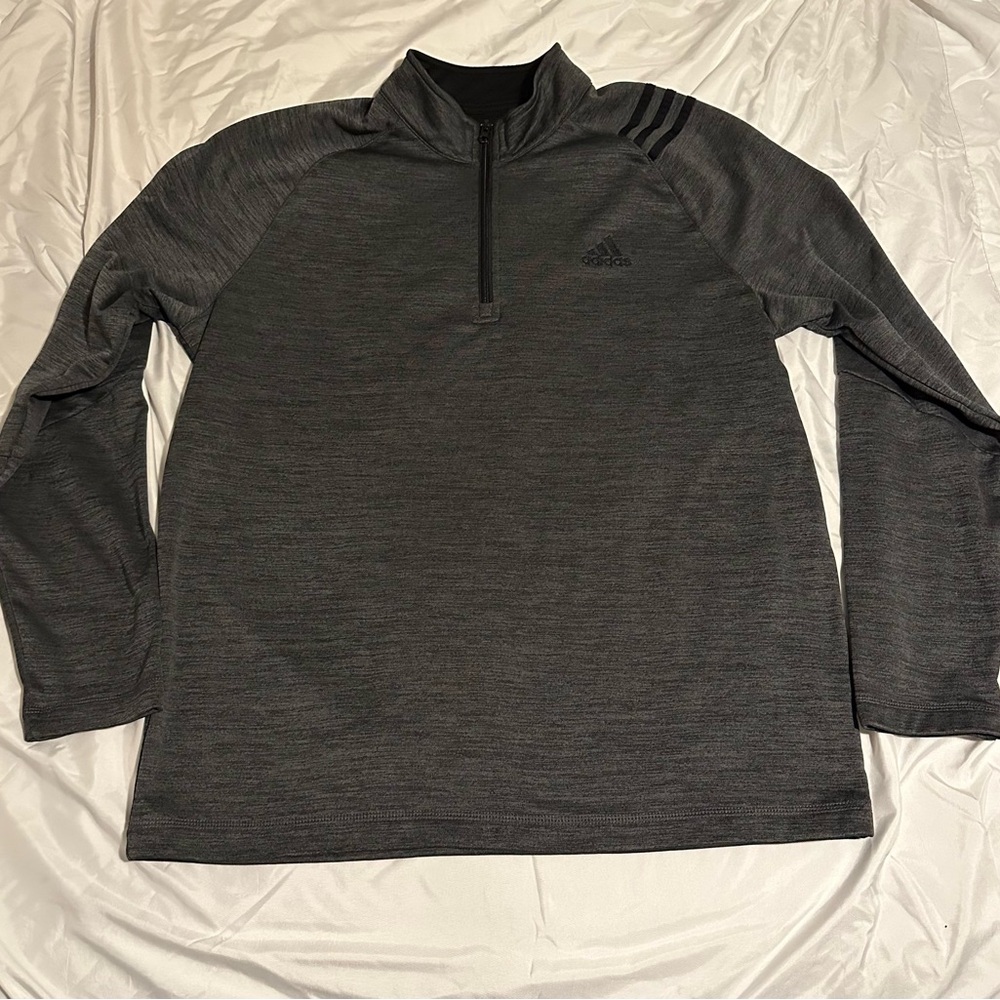 Comfortable Adidas Mens Golf Quarter Zip Sweater